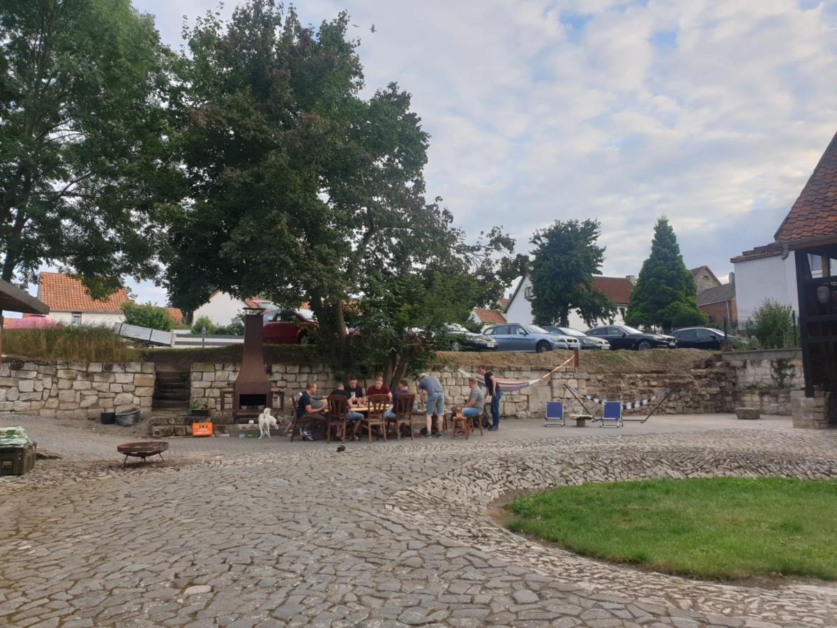 Mario'S Fachwerkhaus Am Huy Villa Екстериор снимка